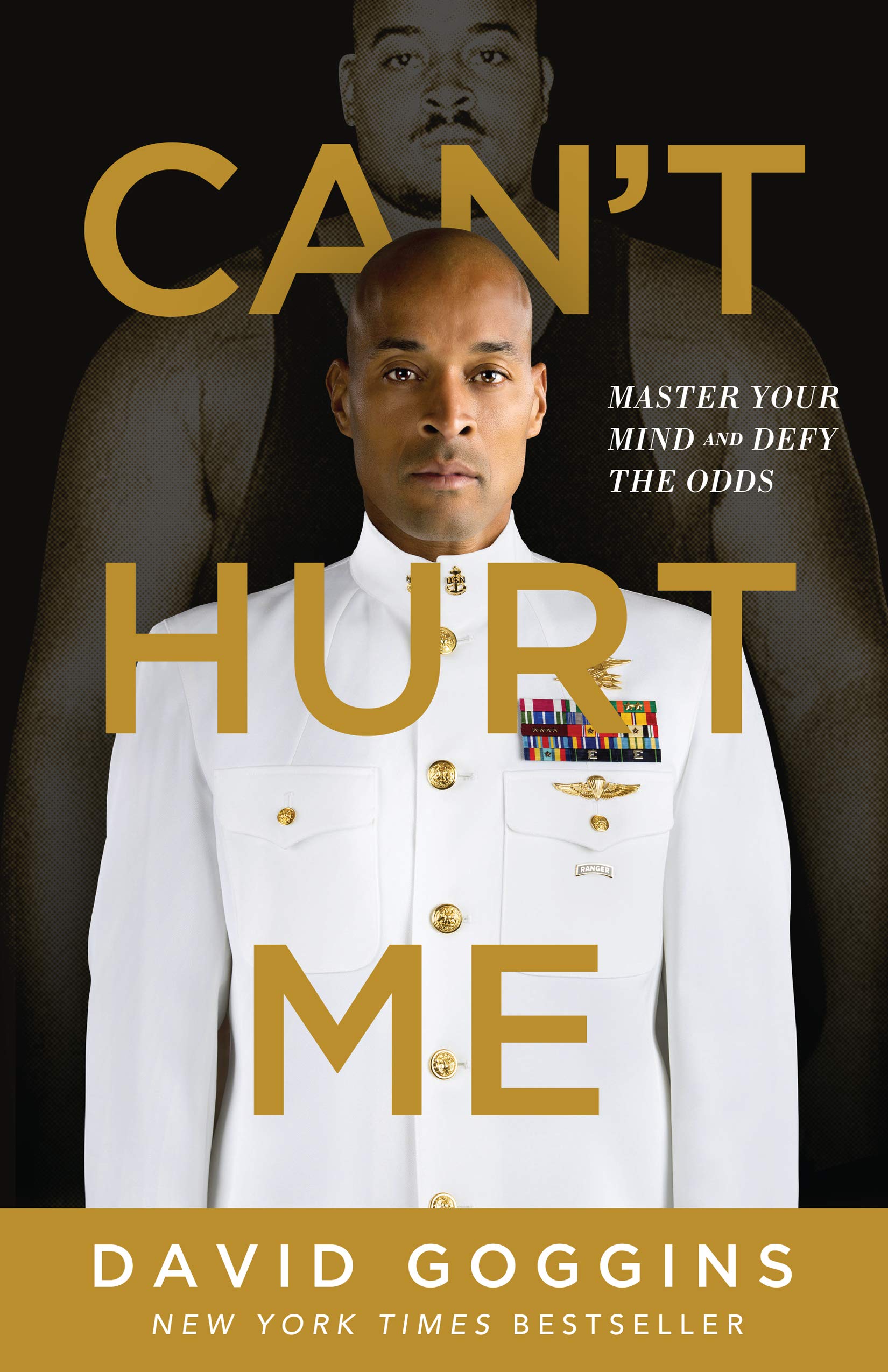 This is a book called can't hurt me